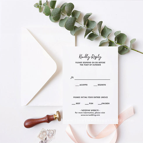 illustrated bride and groom Acrylic Wedding Invitations