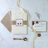 Burgundy pink and rose gold ivory Pocket Wedding Invitations CWIL104