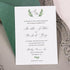 trending greenery olive branch wedding invitation with matching vellum jacket CWIV01