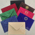 25pcs/set 250GSM thick velvet envelopes for 5"x7" invitations CWIEV250