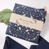 vintage navy blue champagne copper gold laser cut wedding invitations