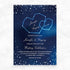 Night Star Sky Celestial Galaxy Wedding Invitation CWIF48
