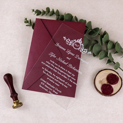 #ACRYLICWEDDINGINVITATIONS# - #CLEARWEDDINGINVITES##clear plastic wedding invitations#