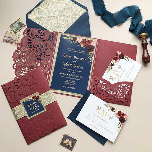 #ACRYLICWEDDINGINVITATIONS# - #CLEARWEDDINGINVITES##clear plastic wedding invitations#