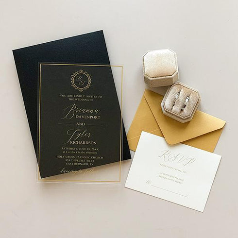 #ACRYLICWEDDINGINVITATIONS# - #CLEARWEDDINGINVITES##clear plastic wedding invitations#