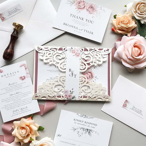 #ACRYLICWEDDINGINVITATIONS# - #CLEARWEDDINGINVITES##clear plastic wedding invitations#