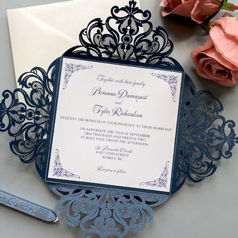 #ACRYLICWEDDINGINVITATIONS# - #CLEARWEDDINGINVITES##clear plastic wedding invitations#