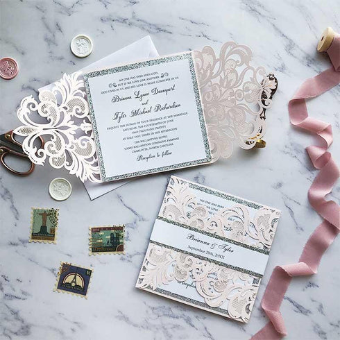 #ACRYLICWEDDINGINVITATIONS# - #CLEARWEDDINGINVITES##clear plastic wedding invitations#