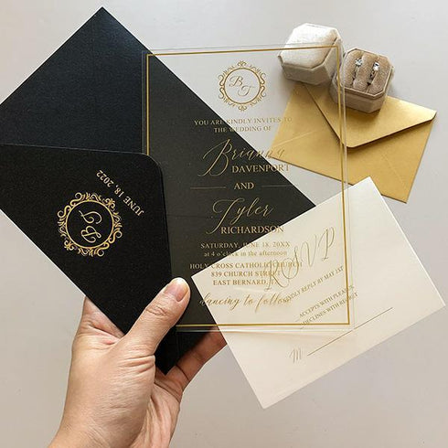 #ACRYLICWEDDINGINVITATIONS# - #CLEARWEDDINGINVITES##clear plastic wedding invitations#