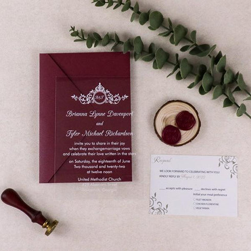 #ACRYLICWEDDINGINVITATIONS# - #CLEARWEDDINGINVITES##clear plastic wedding invitations#