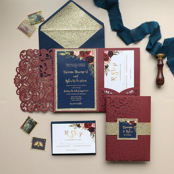 #ACRYLICWEDDINGINVITATIONS# - #CLEARWEDDINGINVITES##clear plastic wedding invitations#