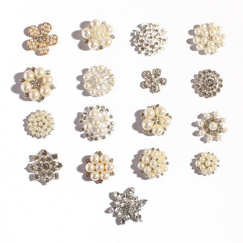 10pcs/$8 Bling Bling Embellishment for Invitations CWIEM - Clear Wedding Invites