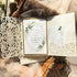 botanical green and gold geometric pocket laser cut wedding invitations CWIL84