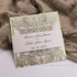 gorgeous lace glitter gold and blush laser cut wedding invitations CWIL97