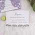 Romantic Watercolor Lavender and Olive Wedding Invitation CWIL94