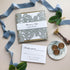 shimmer silver gray laser cut with gold glitter wedding invitations CWIL40
