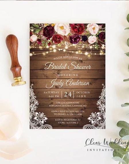 Frequently Asked Questions: Bridal Shower Invitation Wording Ideas ...