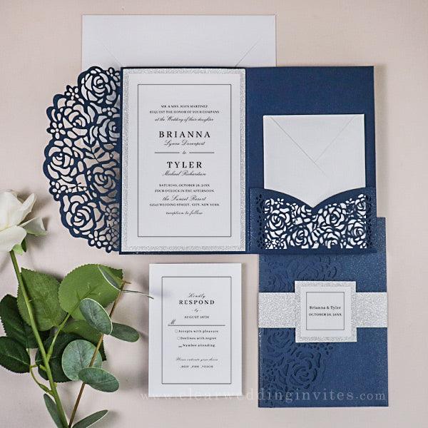 Laser Cut Wedding Invitations - Delicate and Gorgeous – Clear Wedding ...